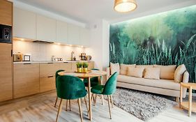 W&K - Green Suite - Faktura VAT, Parking w garażu, Blisko dworca i centrum, Netflix